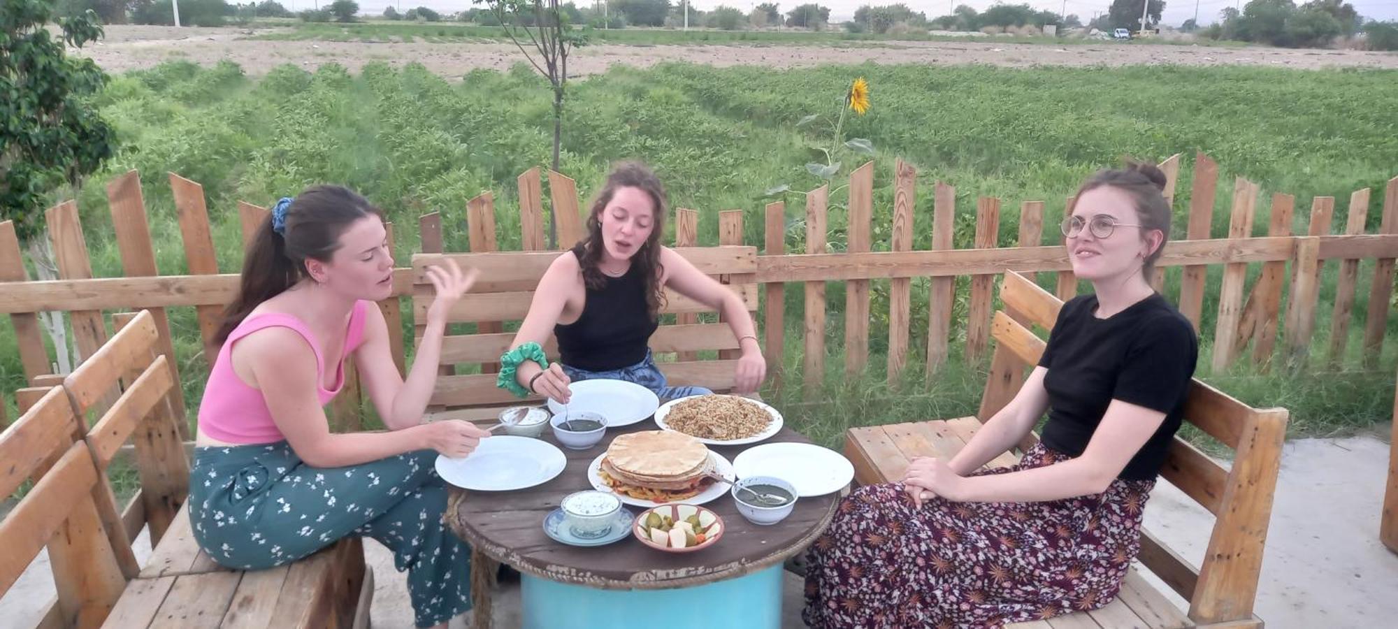 Safi Kitchen Hostel Gawr as-Safi Экстерьер фото